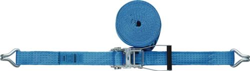 TECWERK 2-tlg. Zurrgurt L.6m B.50mm m.Ratsche+Spitzh.LC U 5000 daN